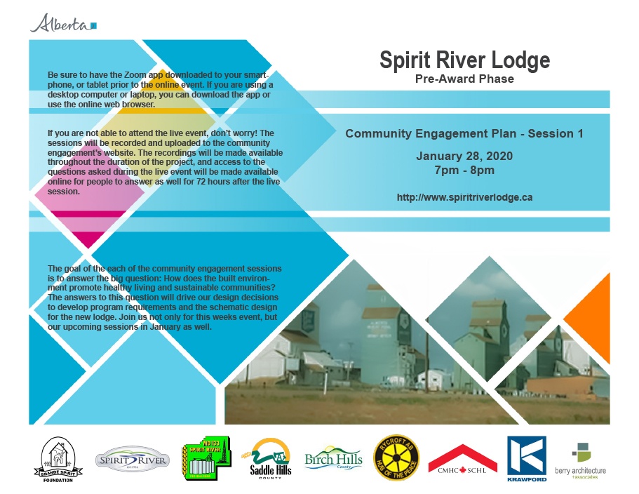 Spirit River Lodge Session Invitation