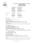 November 28, 2025 Organizational Minutes