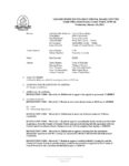 January 28, 2026 Special Meeting Minutes 