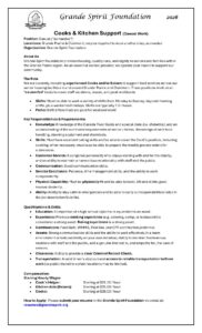 Cooks and Bakers Casual Worker Ad 2026